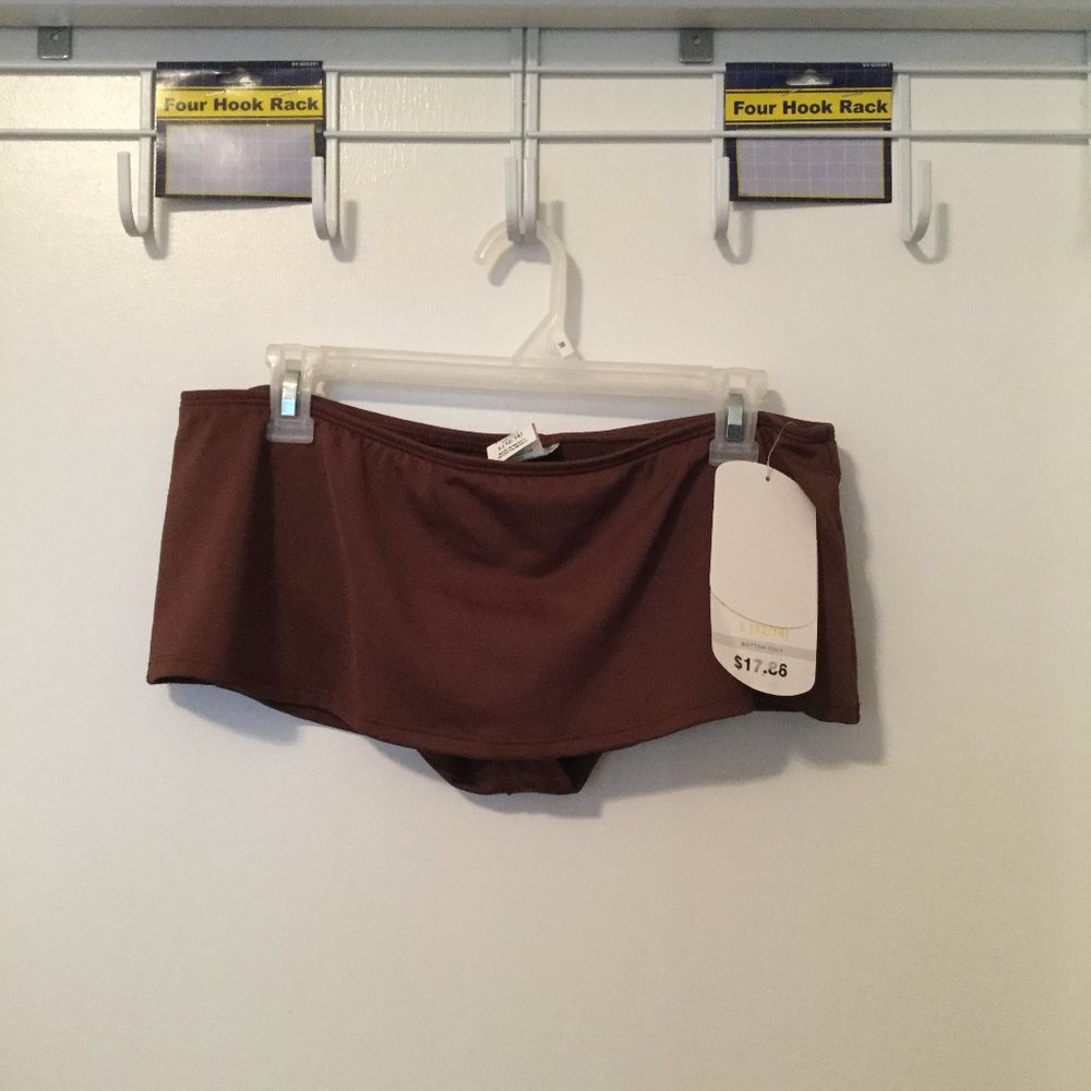 Brown swim bottom